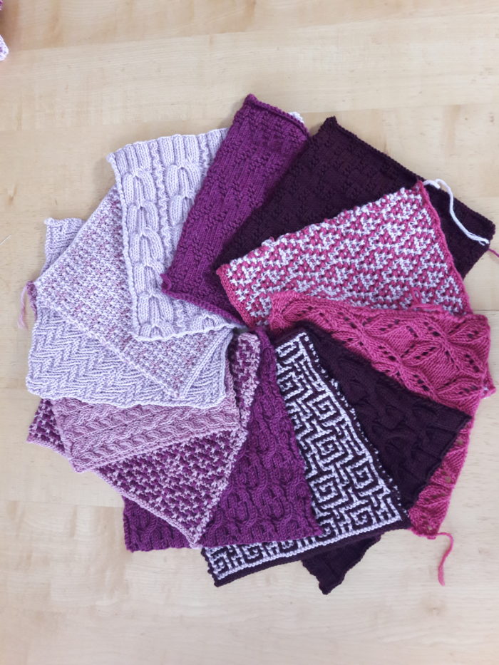 Lasst uns zusammen eine Knit Along Decke aus verschiedenen